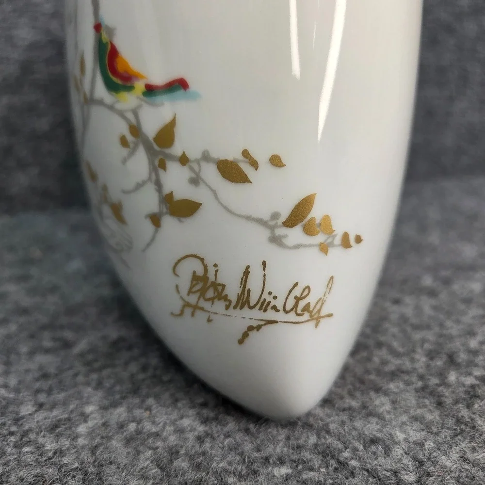 Rare Vintage Bjorn Wiinblad Rosenthal Porcelain Pillow Vase - Germany Love Story